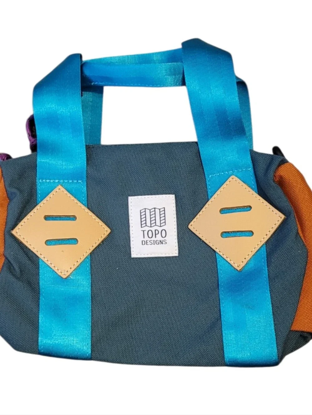 Topo Designs Multi-Color Mini Duffel Bag 4.6 L